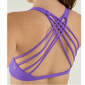 Lululemon Free To Be Bra - Wild*, Purple, Sz 6